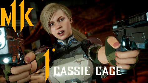 Mortal Kombat 11 Modo Historia Capitulo 1 Cassie Cage Youtube