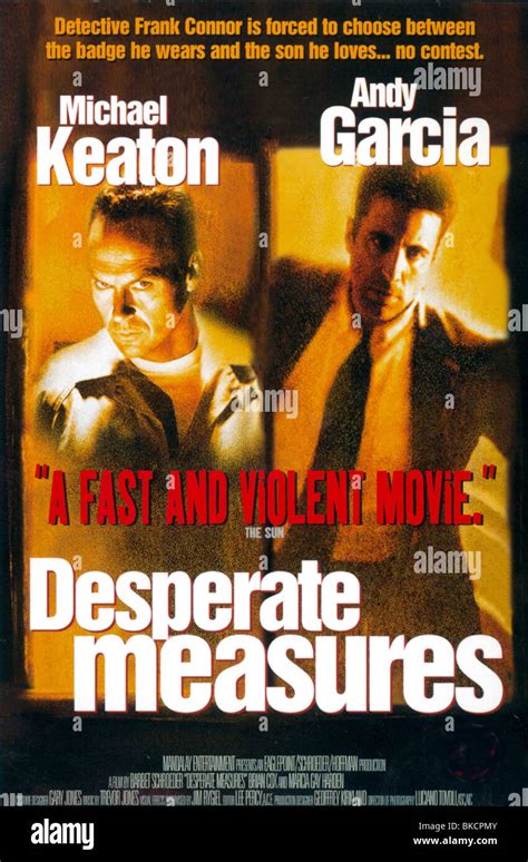 DESPERATE MEASURES (1998) POSTER DSMS 001VS Stock Photo - Alamy