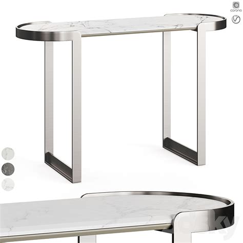 3DSKY Eichholtz Fabio 120 Console Table 3D Model NEW UPDATE 2023