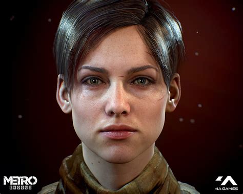 Artstation Anna Sviatoslavovna Mel Nikova Metro Exodus Maryna