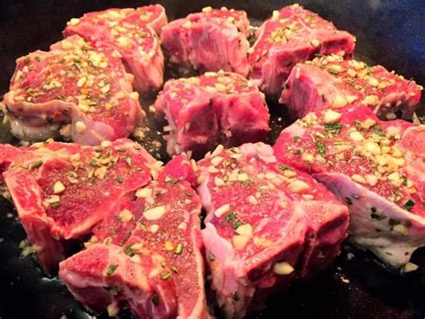 LAMB LOIN CHOPS WITH ROSEMARY AND GARLIC - Let's Cook Some Food