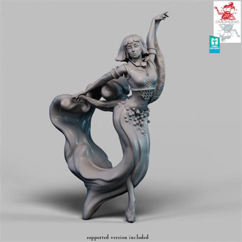 Descargar Marid - Water Genie de 2moronic miniatures