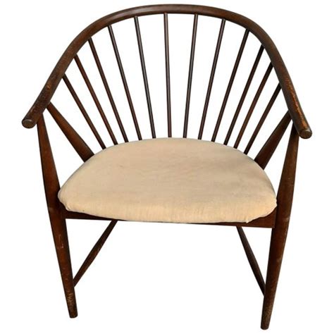 Mid Century Scandinavian Sunfeather Chair Attributed To Sonna Rosen