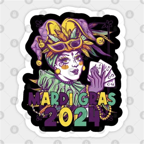 Festive Mardi Gras 2024 Celebration Tee Mardi Gras 2026 - Mardi Gras ...