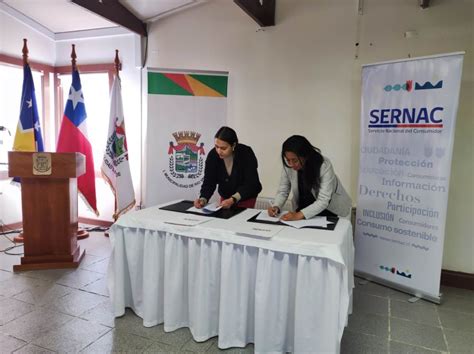 Sernac Firma Convenio Con La Municipalidad De R O Verde Para Mayor