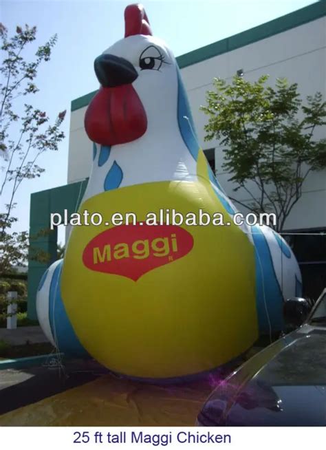 Giant Lifelike Inflatable Chicken Inflatable Animal Model For ...