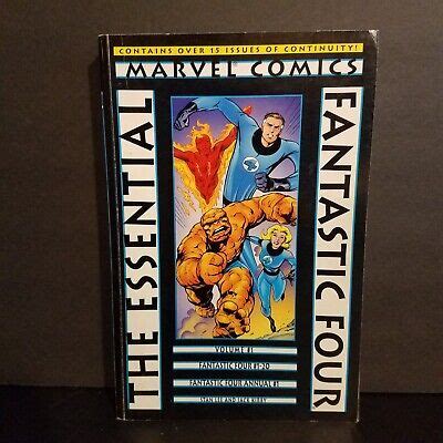 ESSENTIAL FANTASTIC FOUR VOLUME 1 1998 MARVEL REPRINTS 1 20 STAN LEE