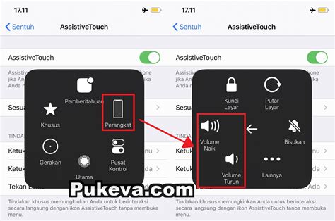 Cara Mengatur Volume Di IPhone Tanpa Tombol PUKEVA