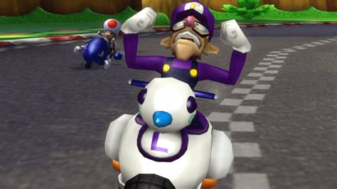 Waluigi On Quacker In Mario Kart Wii YouTube