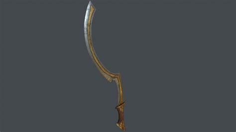 Artstation Egyptian Khopesh