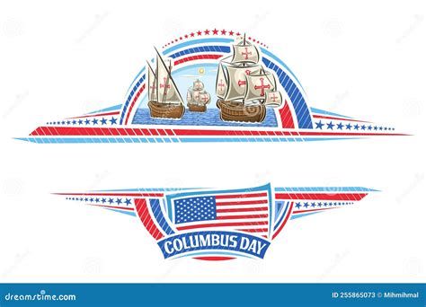 Vector Border For Columbus Day | CartoonDealer.com #255865073