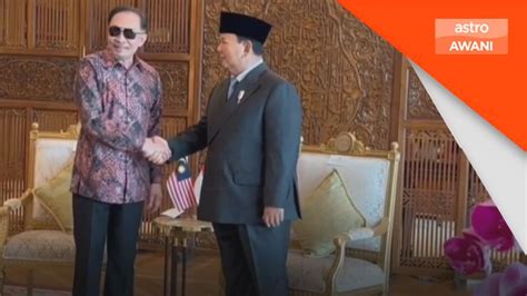 Pm Anwar Terima Kunjungan Hormat Prabowo Astro Awani