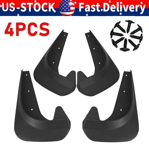 4pcs Universal Car Mud Flaps Splash Guards For Front Rear Auto Car Accessories For Sale Emgcartech