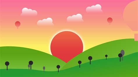 28 Create SUNSET Scene In PowerPoint Powerpoint Infographics Graphic