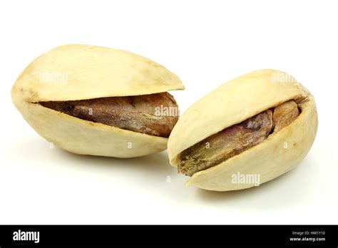 Pistachios Isolated On White Background Stock Photo Alamy