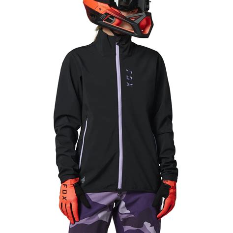 Fox Femme Veste MTB Ranger Fire Noir Violet Maciag Offroad