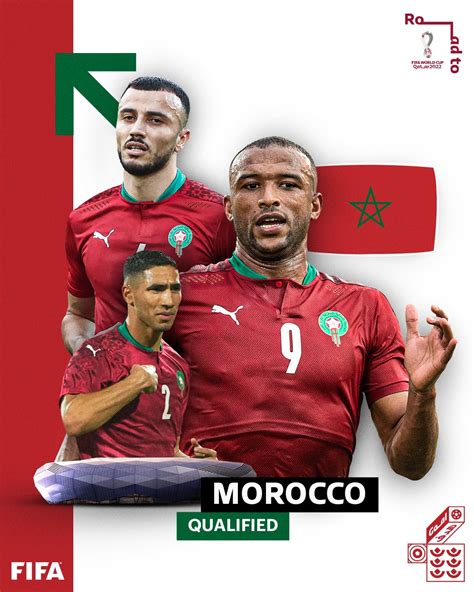 Fifa World Cup On Twitter 🇲🇦🦁the Atlas Lions Are Going To Qatar Wcq