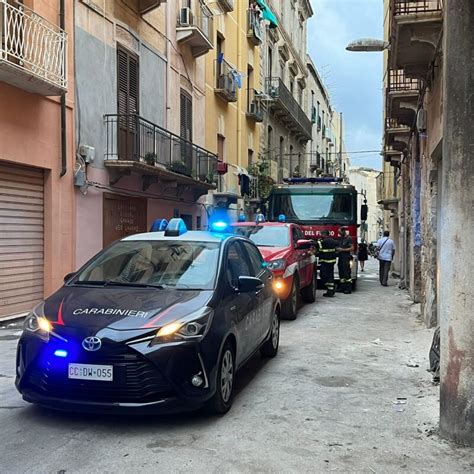 Incendio A Trapani Evacuata Una Palazzina Di Tre Piani Giornale Di