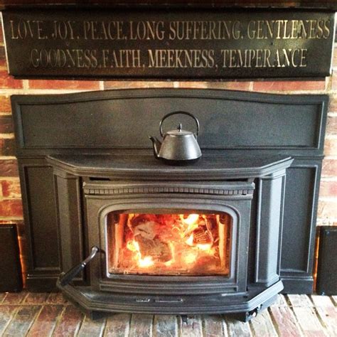 New grate over fireplace insert. | Fireplace inserts, Wood stove, Home ...