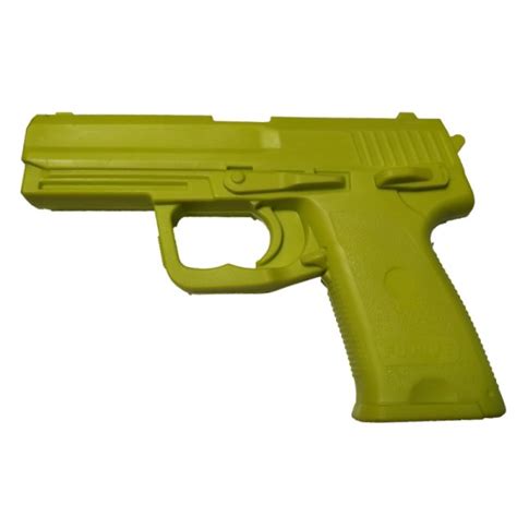 PISTOLA DE ENTRENAMIENTO GOMA DURA HK USP STANDARD COLOR AMARILLO