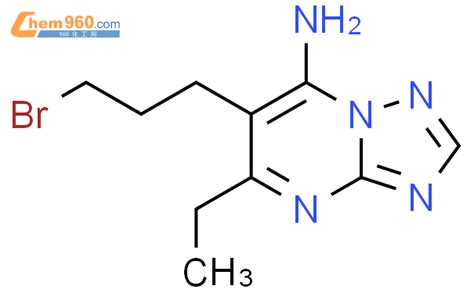 865314 85 8 1 2 4 TRIAZOLO 1 5 A PYRIMIDIN 7 AMINE 6 3 BROMOPROPYL