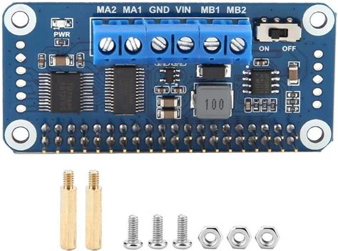 Scheda Driver Motore CC A 2 Vie PWM Dual H Bridge I2C Interfaccia DC