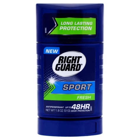 Right Guard Sport Fresh Invisible Solid Antiperspirant Deodorant Stick 18 Oz 1 Unit Kroger