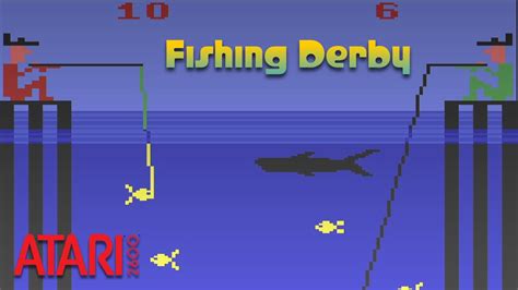 Fishing Derby ATARI VCS 2600 Gameplay Longplay Playthrough Retro HD