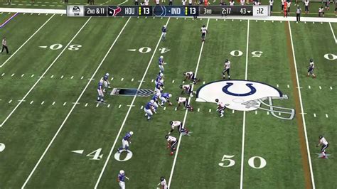 Houston Texans Vs Indianapolis Colts Madden Full Game Simulation