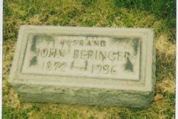 John Beringer 1872 1936 Memorial Find A Grave