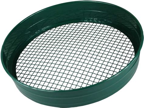 ACCURATE Large Plastic Round Garden Sieve Riddle Riddler Soil Sifter