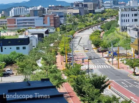 울산시 ‘우정혁신도시 도시바람길숲 우수 도시숲 선정