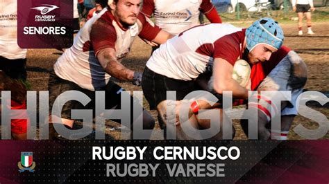 Rugby Cernusco V Rugby Varese Highlights Youtube