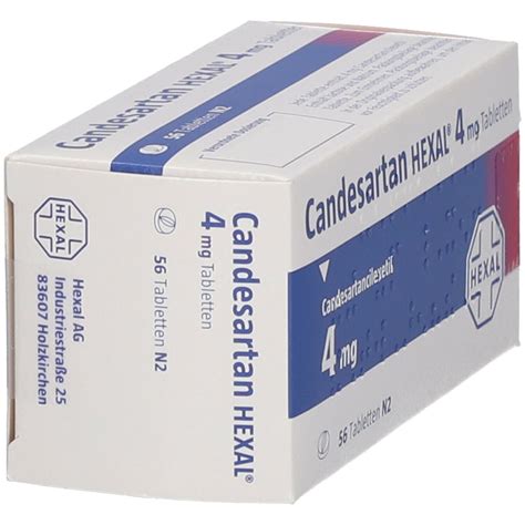 Candesartan HEXAL® 4 mg 56 St mit dem E-Rezept kaufen - Shop Apotheke