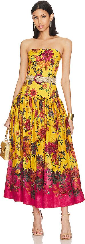 Zimmermann Ginger Midi Dress Shopstyle