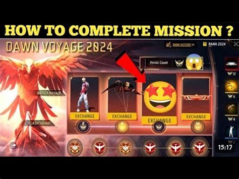 Dawn Voyage Event Free Fire New Rank Season Rewards Kaise Milega