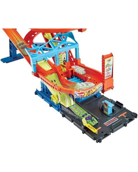 Игрален комплект Hot Wheels City Писта Roller coaster Отлична цена Ozone bg