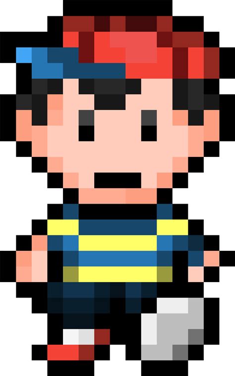 Download Ness Snes Remastered Ness Earthbound Png Image With No