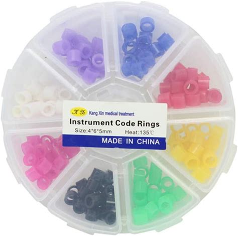 Amazon Dental Code Ring Pcs Nontoxic Silicone Dental