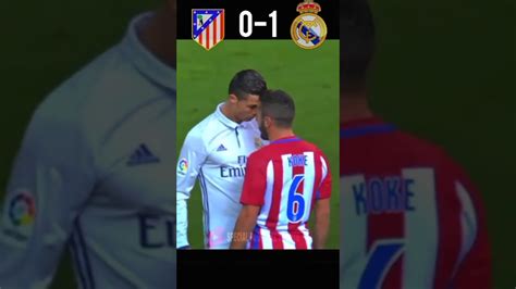 Atletico Madrid Vs Real Madrid Highlight Match Laliga16 17 Ronaldo