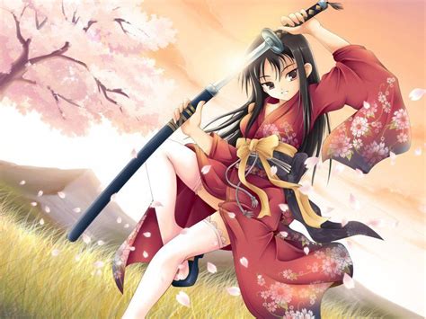 Anime Female Samurai Wallpapers - Top Free Anime Female Samurai ...