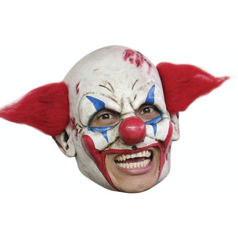 Deluxe Chinless Clown Halloween Mask Mad About Horror