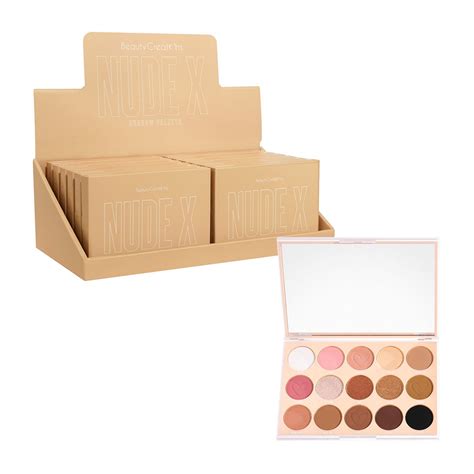 DISPLAY SOMBRA NUDE X TONOS BC Venta De Maquillaje A Mayoreo I