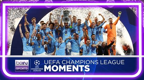 Full Trophy Lift As Man City Win First Ucl Ucl Moments Youtube