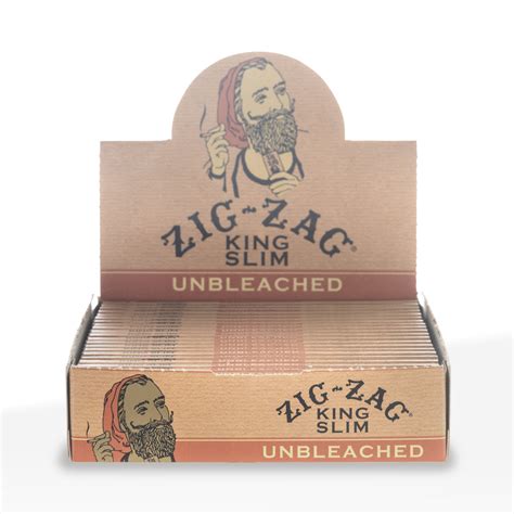 Zig Zag® King Size Rolling Paper 110mm Brown 24 Count