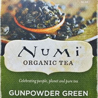 Numi Organic Gunpowder Green Tea Review Taste Caffeine Sweet Mint Tea