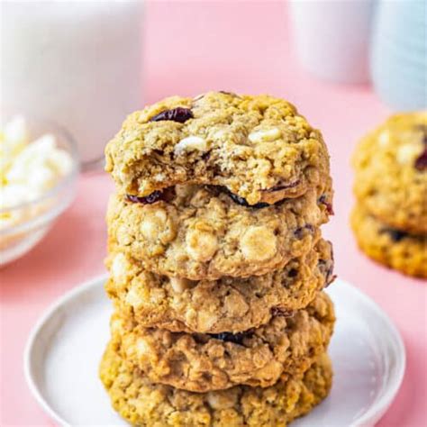 Oatmeal Cranberry Cookies • Love From The Oven