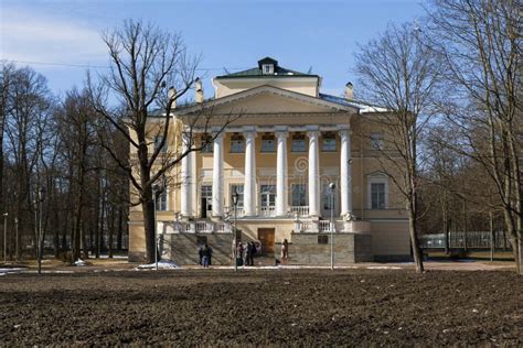 TSARSKOYE SELO, RUSSIA - APRIL 16, 2016: Photo of Reserve Palace ...