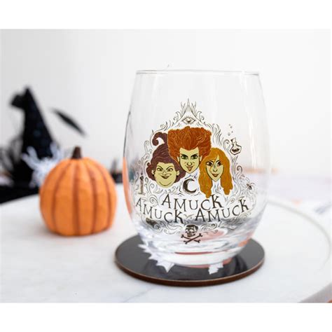 Silver Buffalo Disney Hocus Pocus Amuck 20 Oz Drinking Glass Wayfair