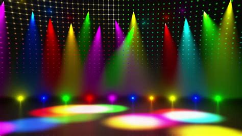 Disco Stage Dance Floor Colorful Vivid Lights… - Royalty Free Video